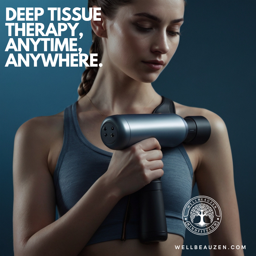 Smart Fascia Massage Gun | Electric Neck and Body Massager for Pain Relief