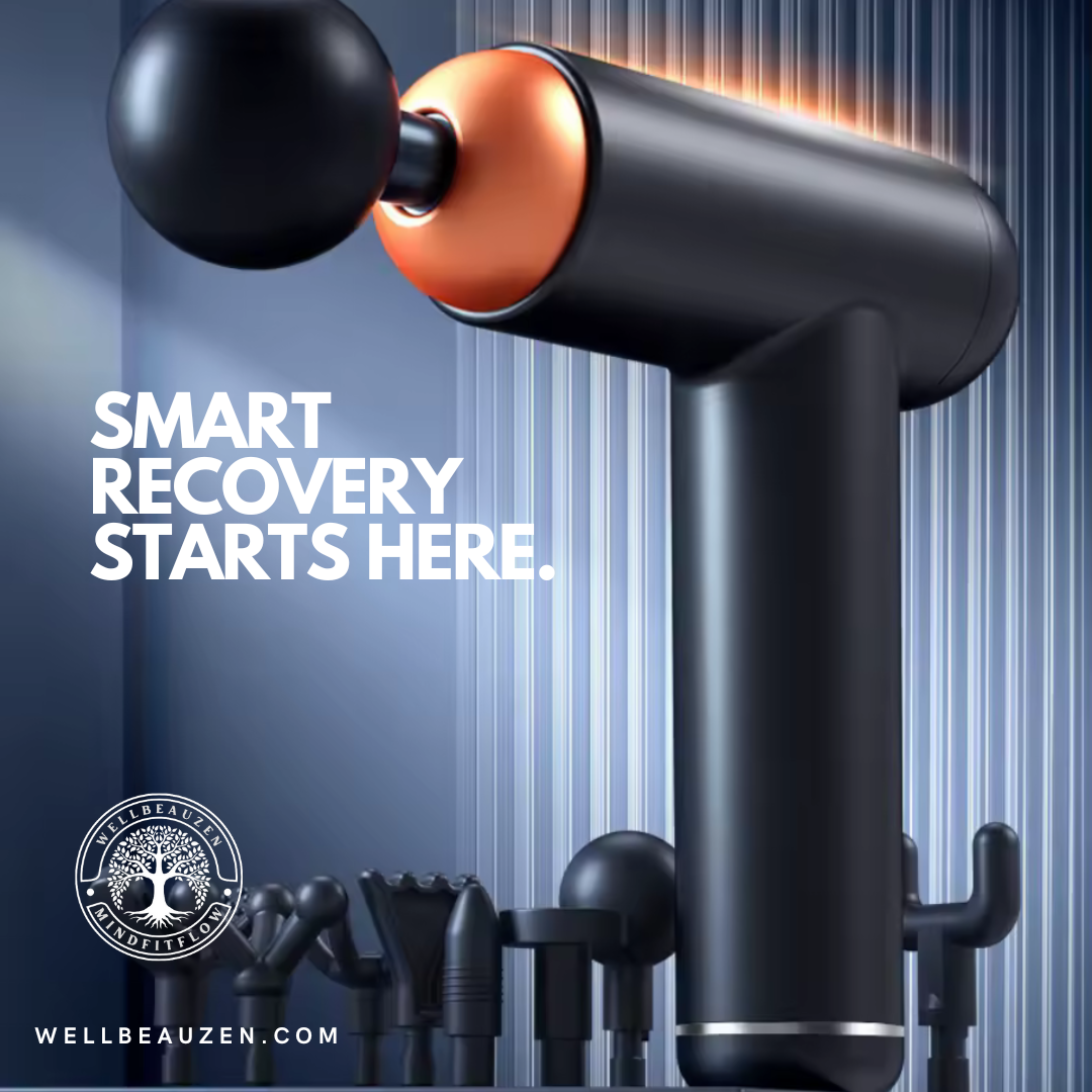 Smart Fascia Massage Gun | Electric Neck and Body Massager for Pain Relief