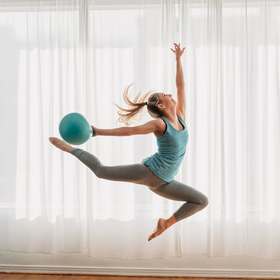 Anti-Slip Yoga & Pilates Ball – Enhance Your Workout with Stability & Strength