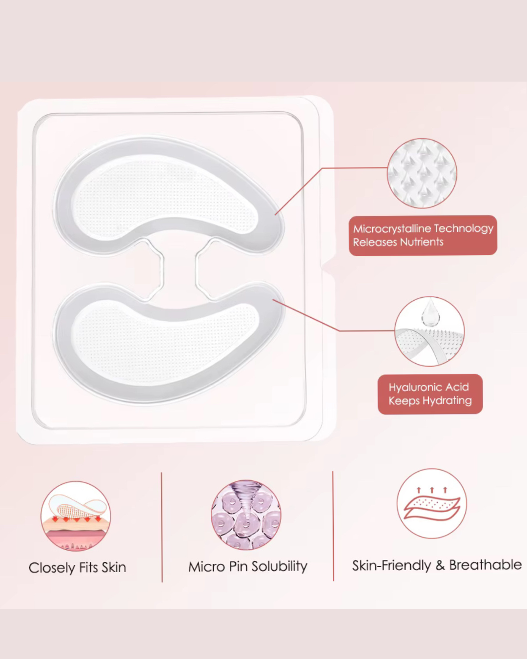 Hyaluronic Acid Microneedle Patch – Advanced Firming & Hydration Care