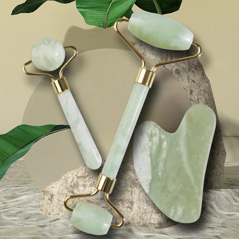 Real jade roller Kit