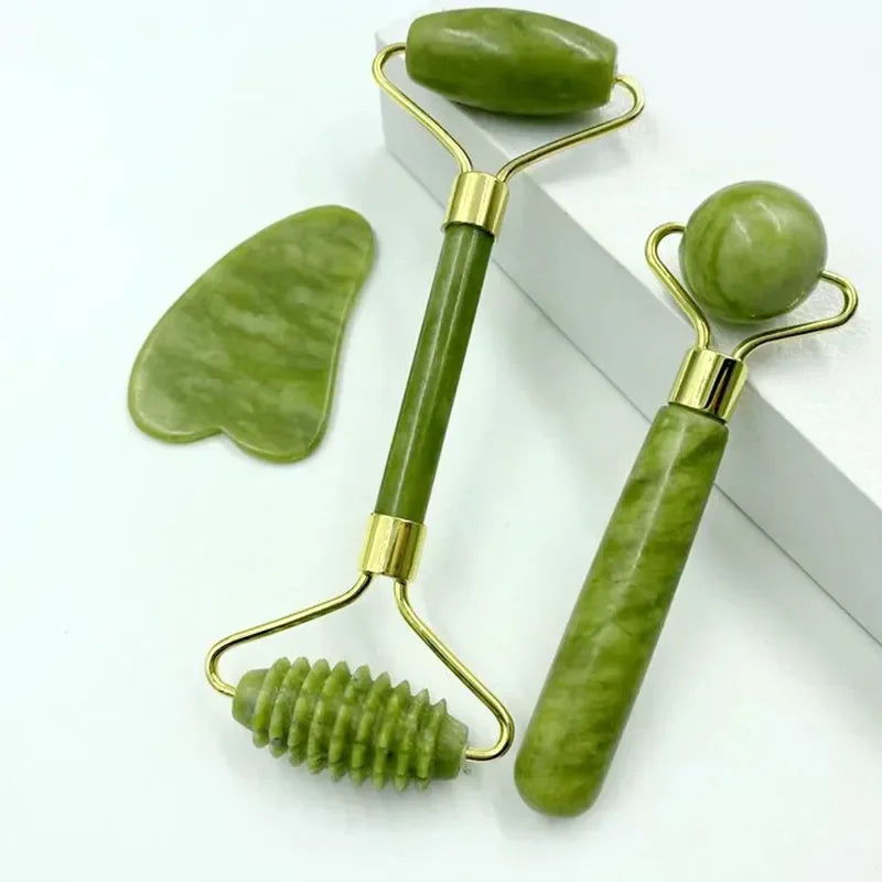 Real jade roller Kit