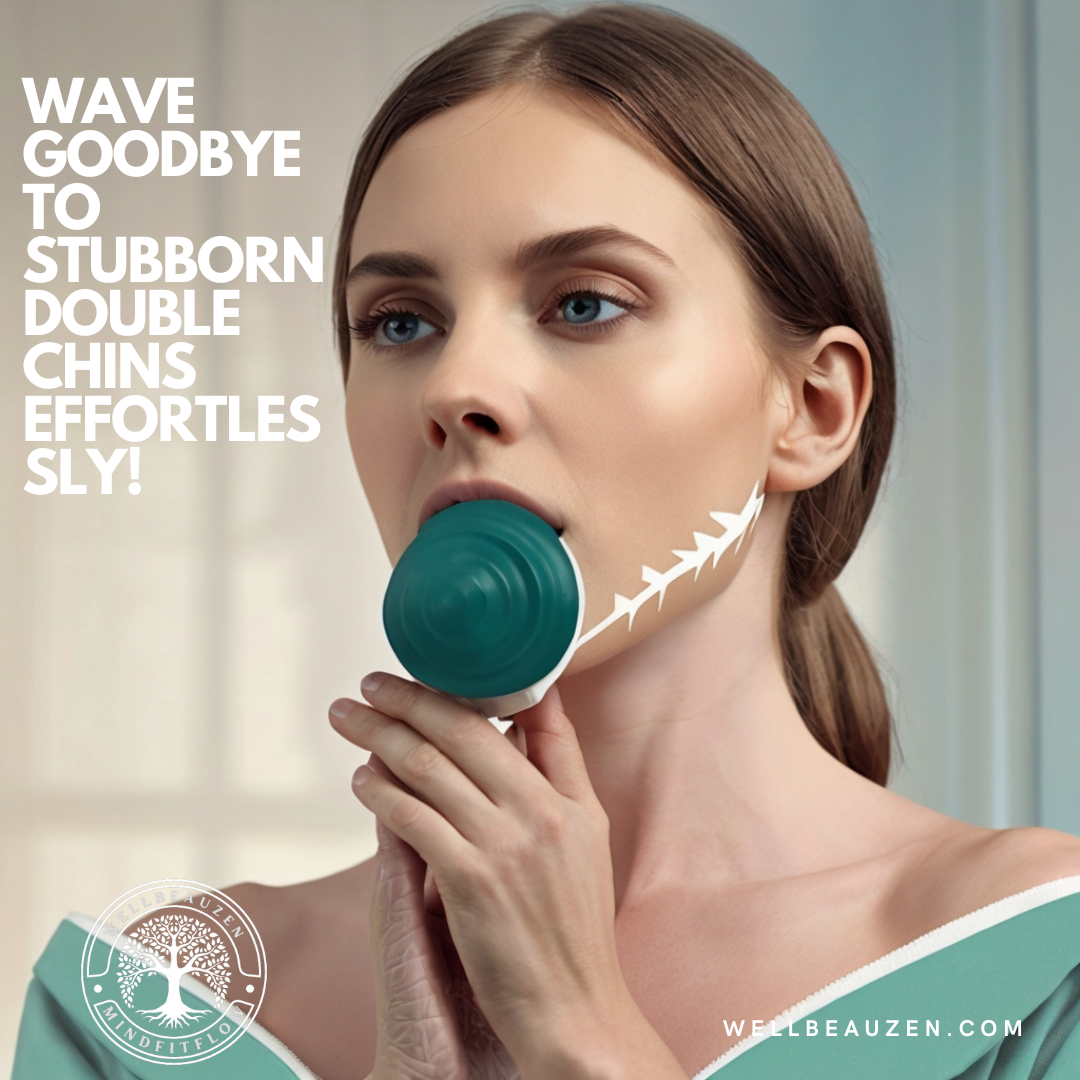 Portable exerciser for toning neck, face and jaw.