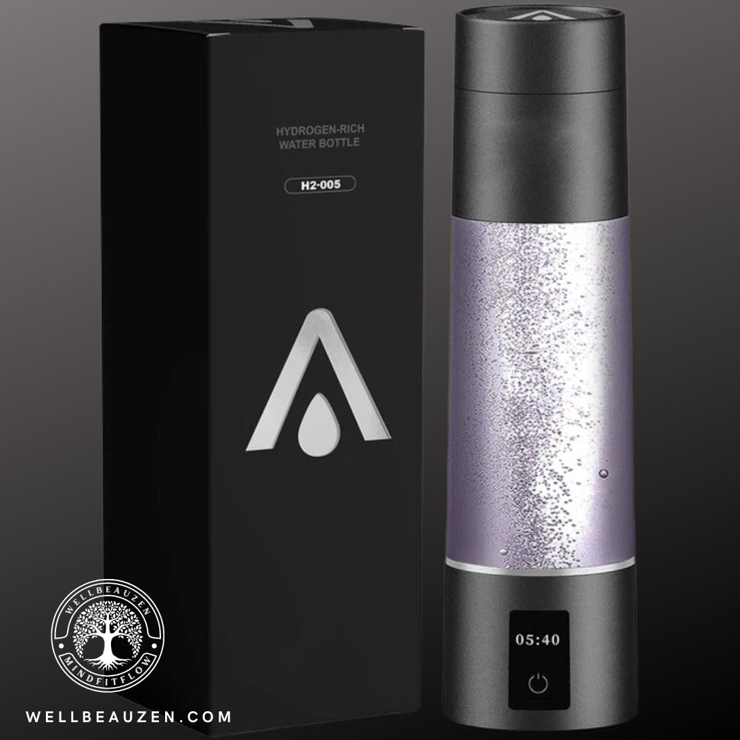 Molecular hydrogen water generating bottle.