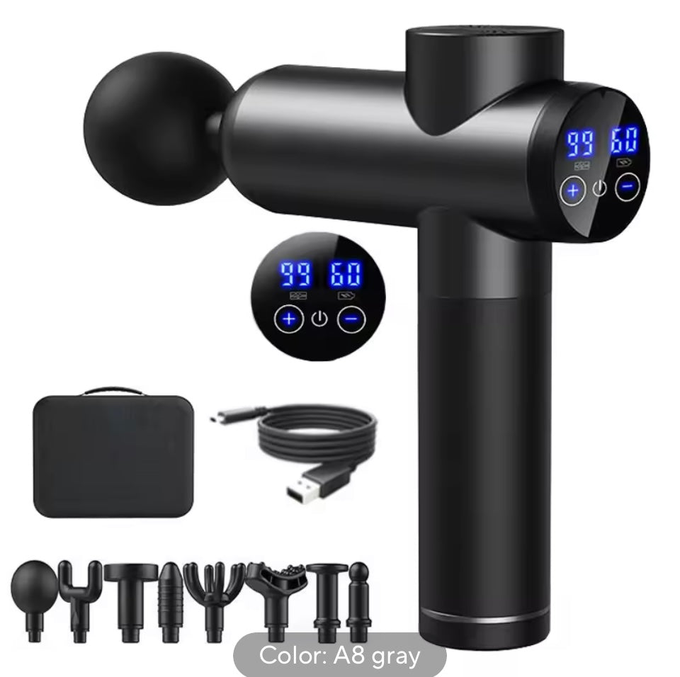 Smart Fascia Massage Gun | Electric Neck and Body Massager for Pain Relief