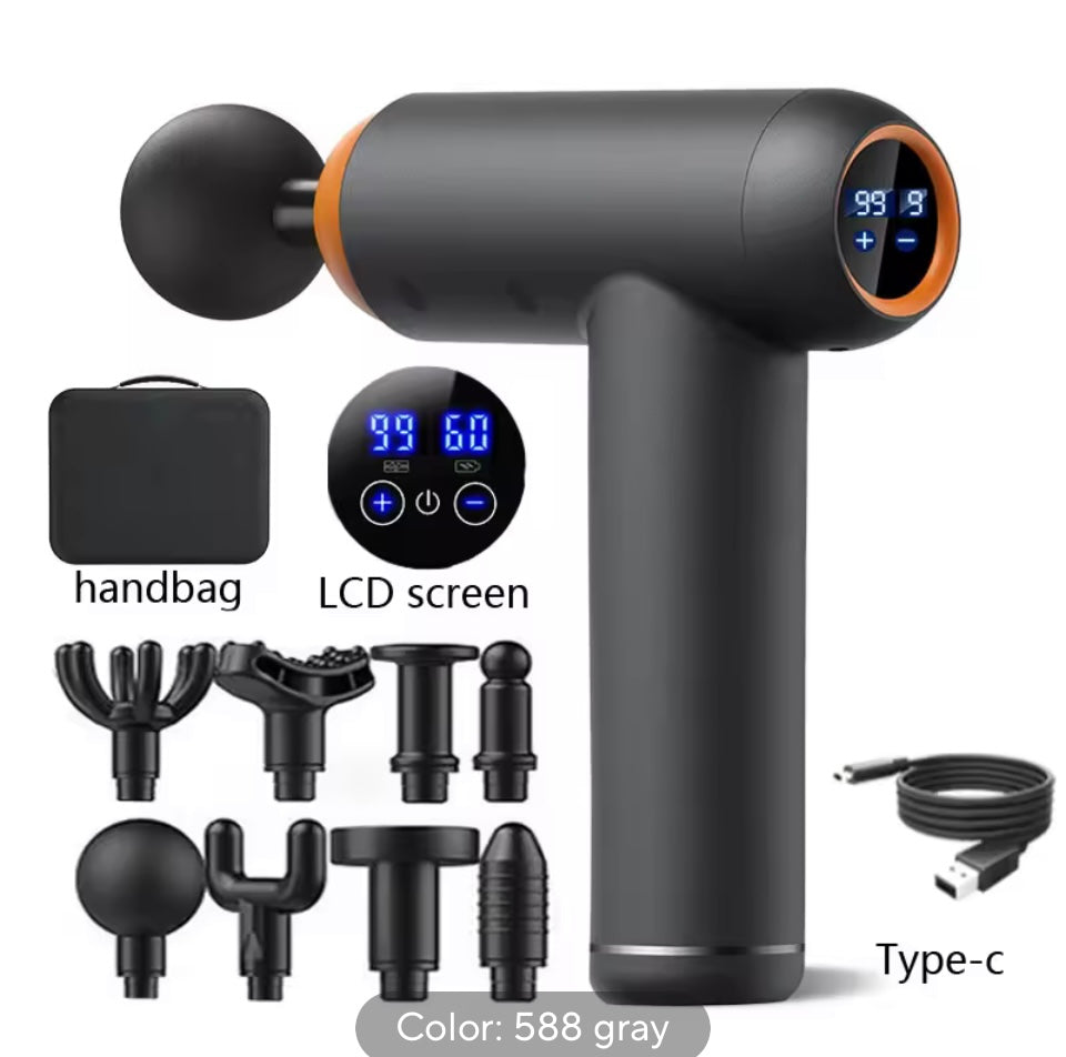 Smart Fascia Massage Gun | Electric Neck and Body Massager for Pain Relief