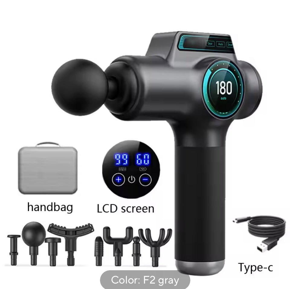 Smart Fascia Massage Gun | Electric Neck and Body Massager for Pain Relief