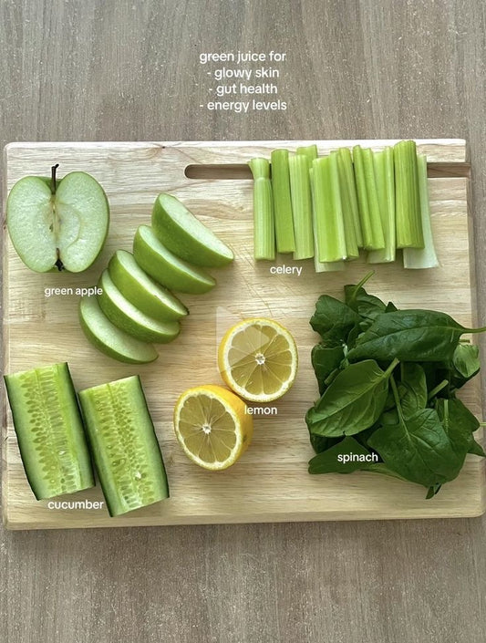 The Power of Celery, Lemon, Cucumber, and Spinach Juice: A Fat-Burning Elixir.