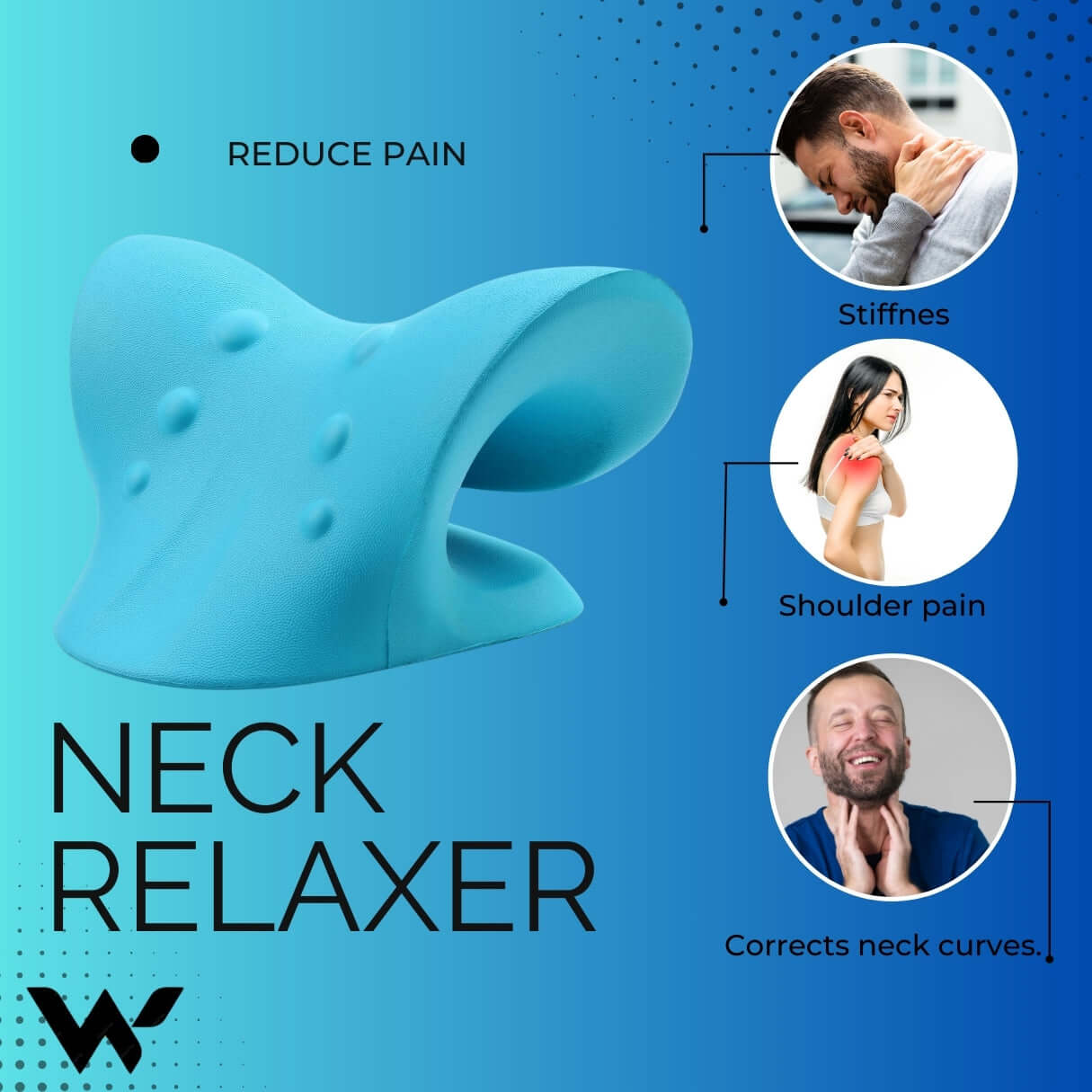 Wellbeauzen™ Nackenmassagekissen 