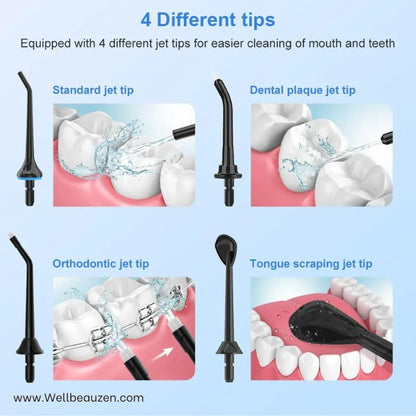 IPX7 Waterproof Teeth Cleaner.