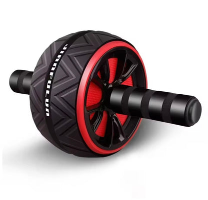 Silent wheel abdominal roller for home workouts