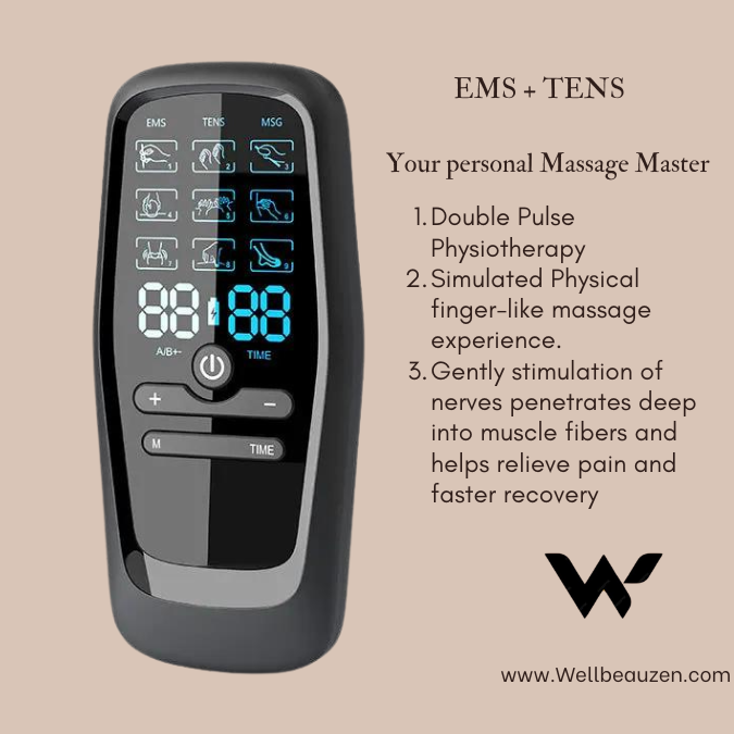 EMS Electric Professional Muscle Stimulation Physiotherapy.