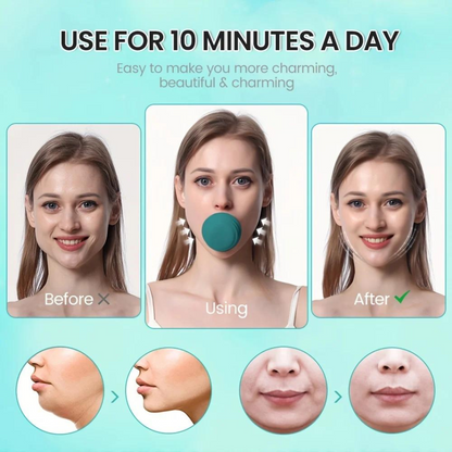 Portable Jaw Face Neck Toning Exerciser