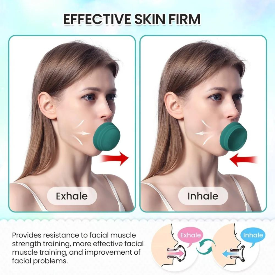 Portable Jaw Face Neck Toning Exerciser