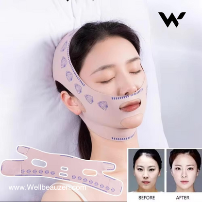 Facial Massage Belt & Chin Lift Mask.