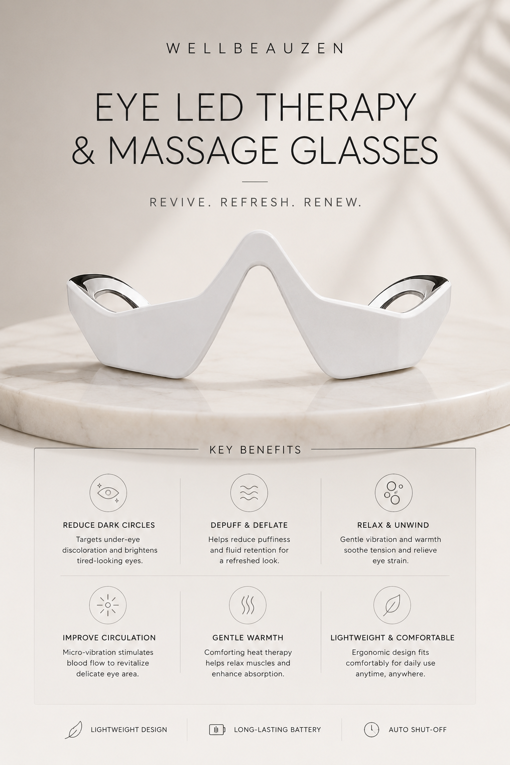 New EMS Eye Massager Rejuvenation.