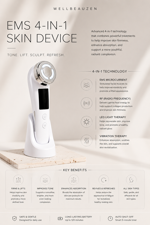 4-1 EMS Multifunctional Facial Massager