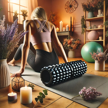 Yoga Pilates Foam Roller Gym