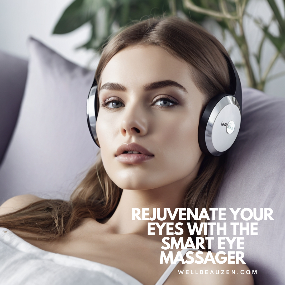 Smart Eye Massager with Magnetic Therapy – 9 Modes for Eye Fatigue Relief